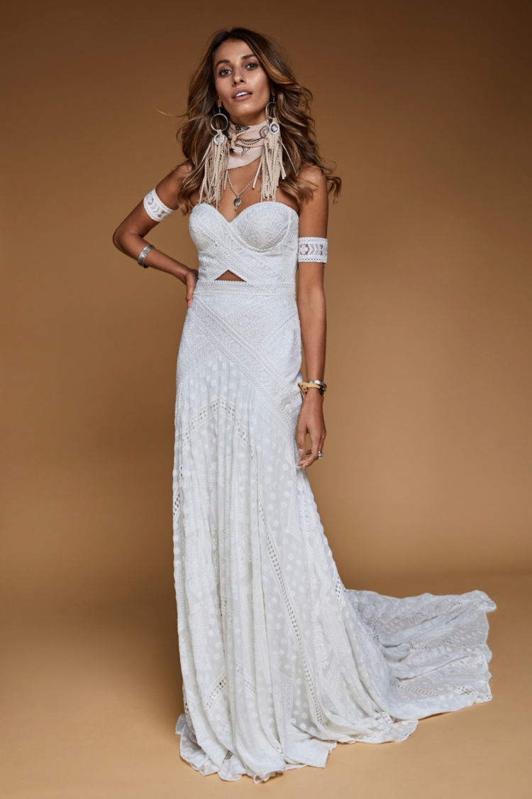 Boho Style Gown - Rue De Seine Knoxville Dress UK 10