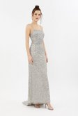 Sequin wedding dress