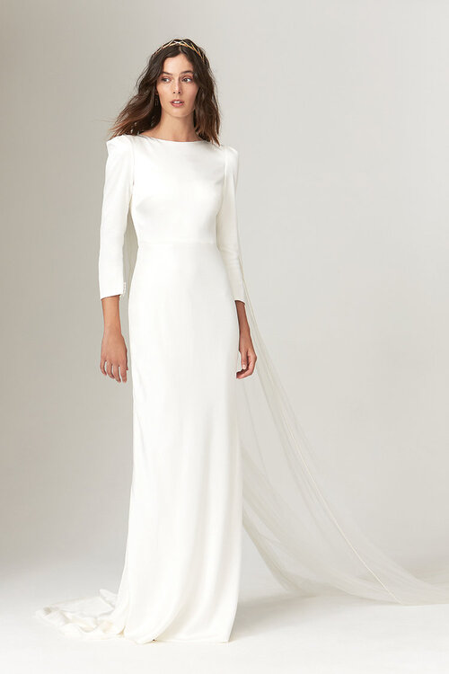 Gwendolyn With Back Veil By Savannah Miller