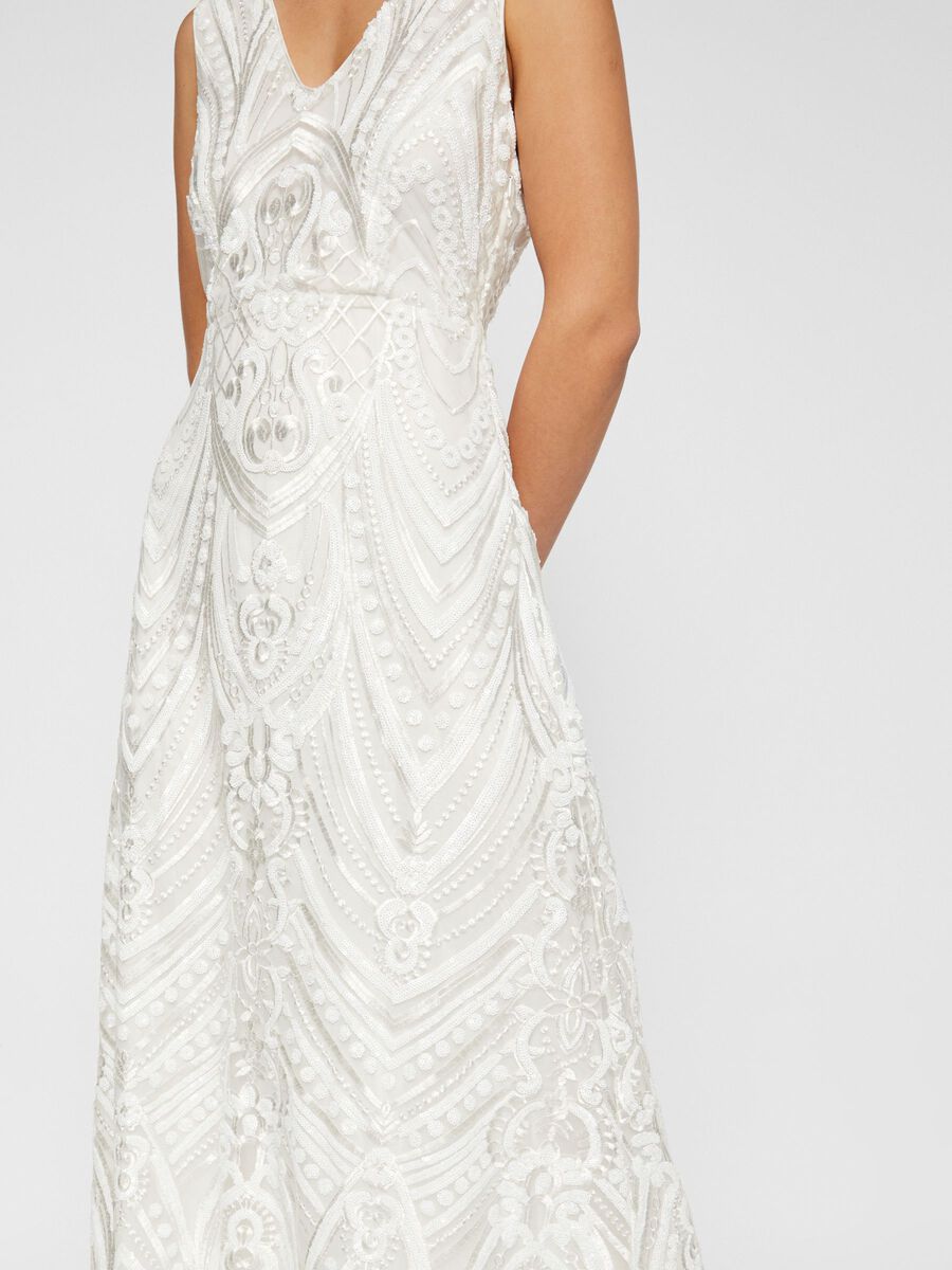 Y.A.S hand sequined wedding dress