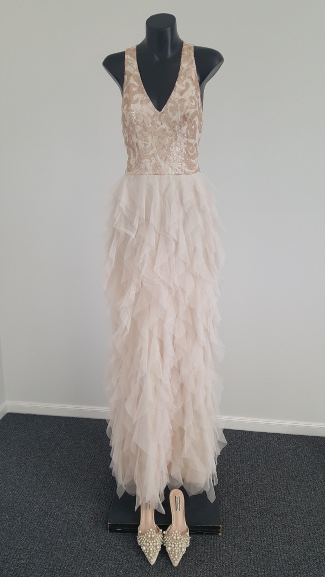 Eileen Kirby Blush Wedding Dress UK 6