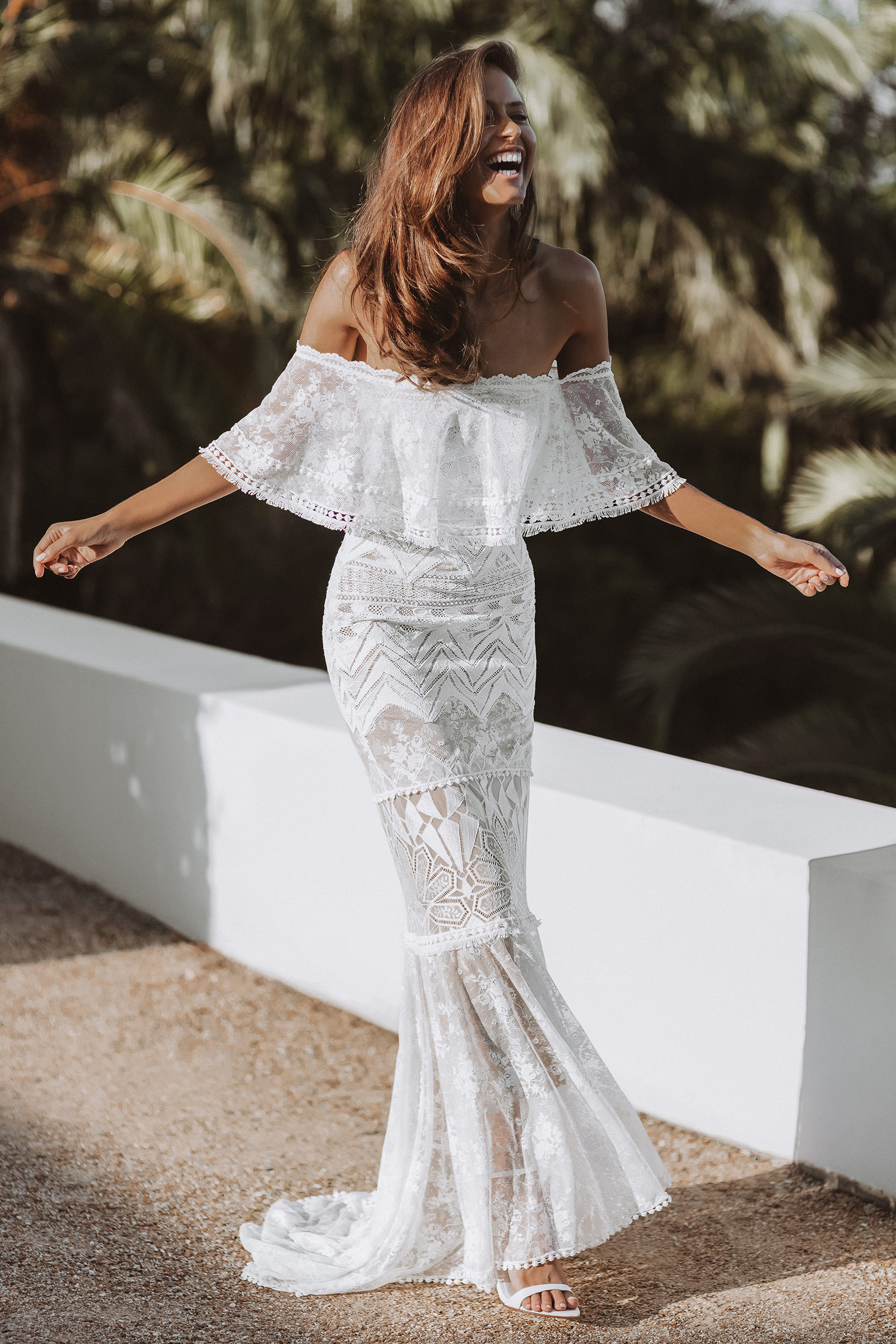 Grace Loves Lace off the shoulder