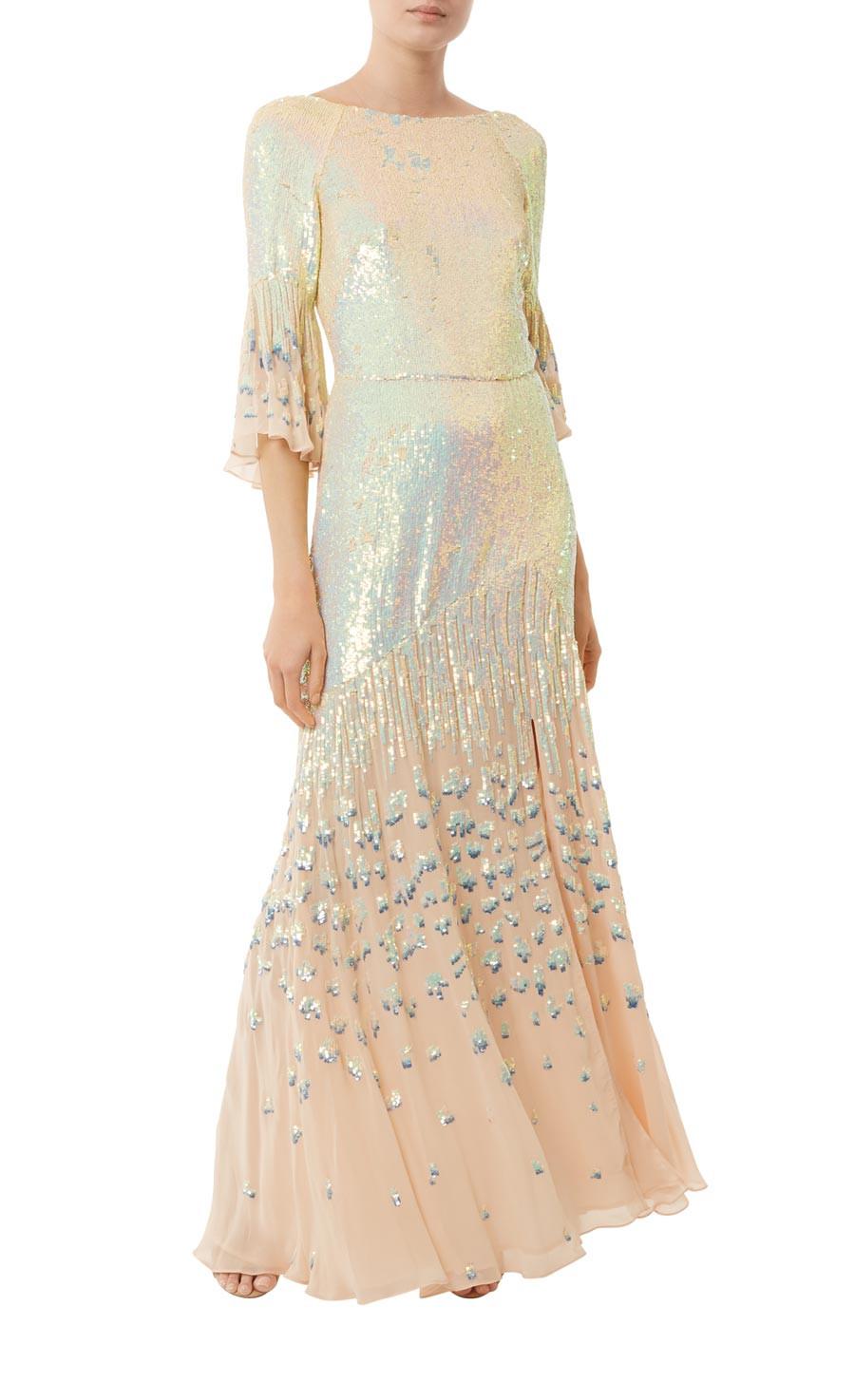 Alice Temperley Celestial Dress UK 12 - Beaded and Sequin Dress