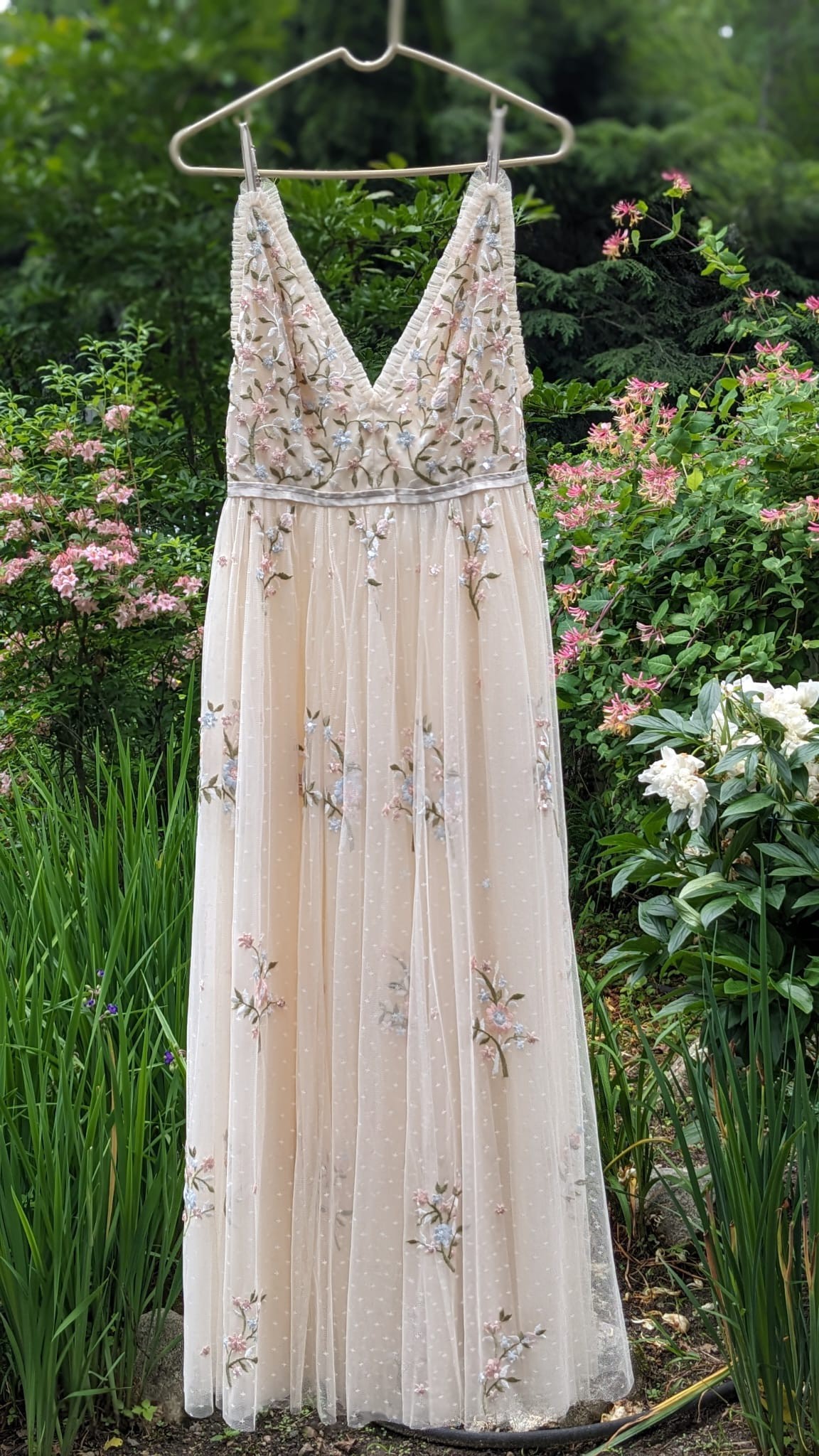 Needle and Thread Embroidered