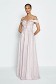Blush wedding dress