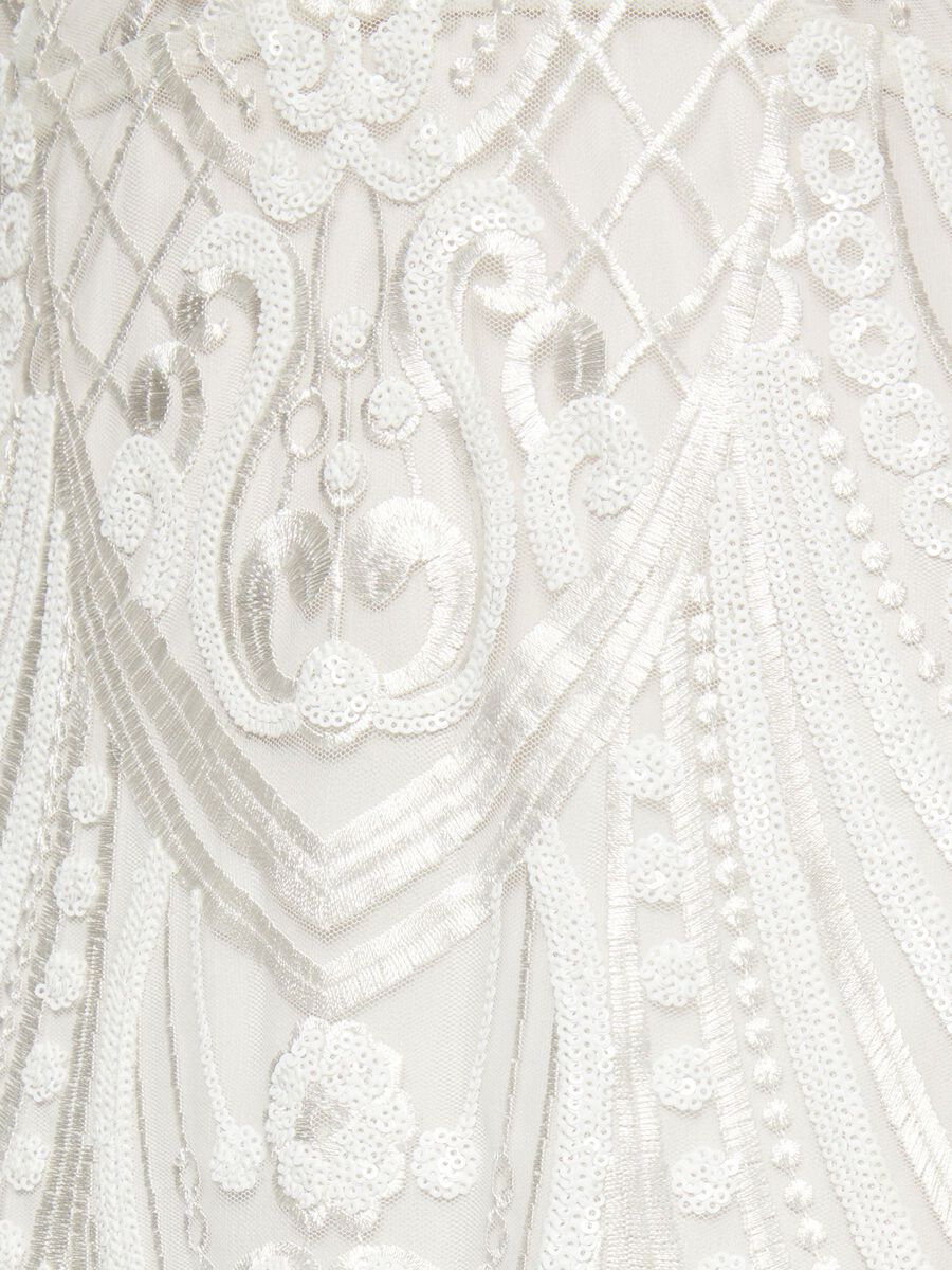 Y.A.S hand sequined wedding dress