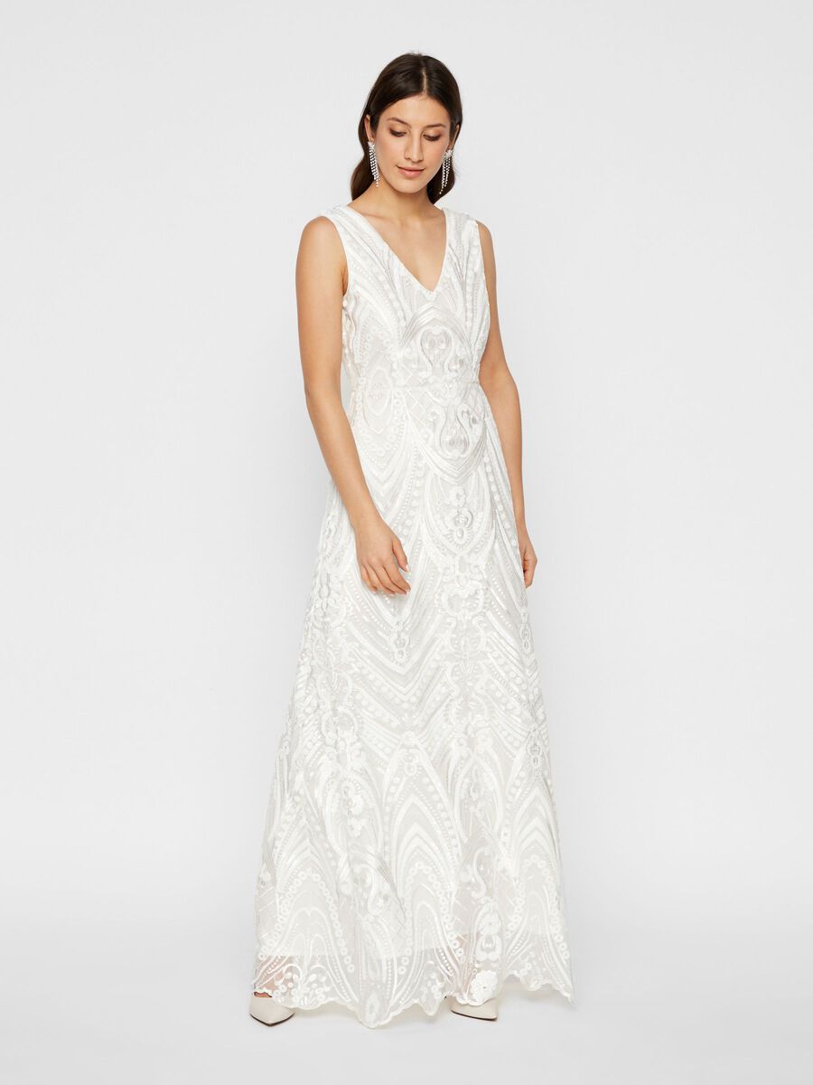 Y.A.S hand sequined wedding dress