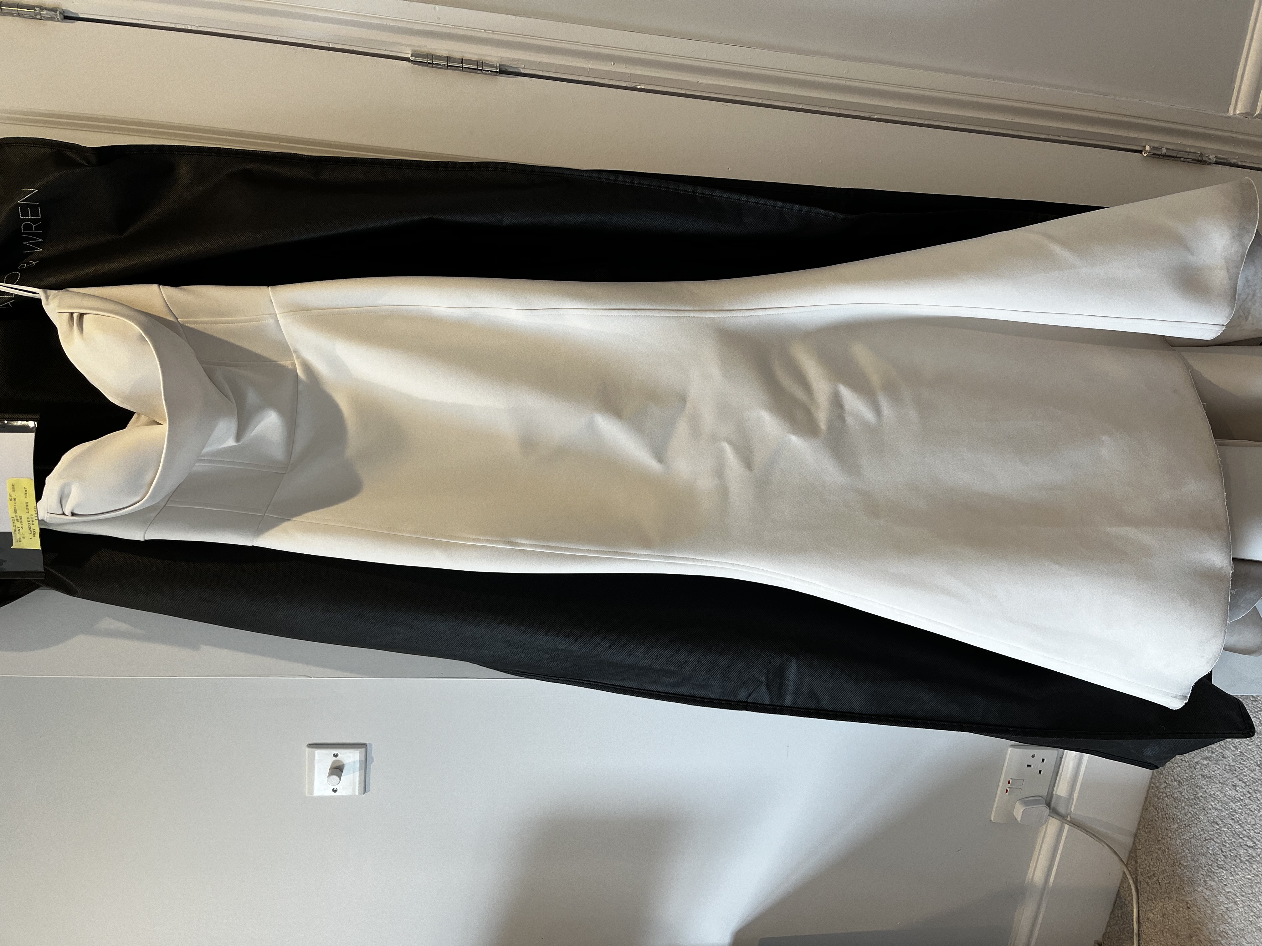 Beautiful fitted Jane Hill bridal dress