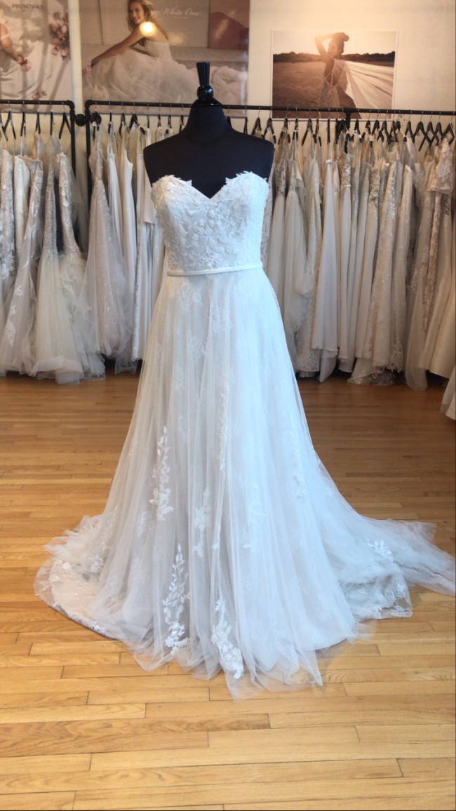 Pronovias Wedding Dress - VESPER - Strapless Whimsical Gown