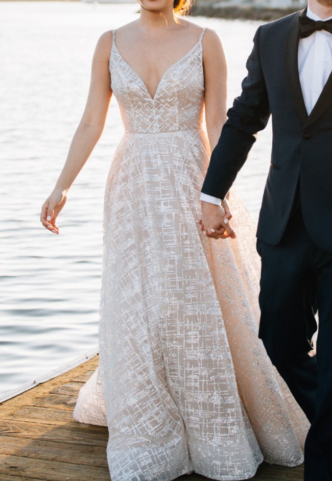 Gorgeous Blush Pink Lazaro Dress