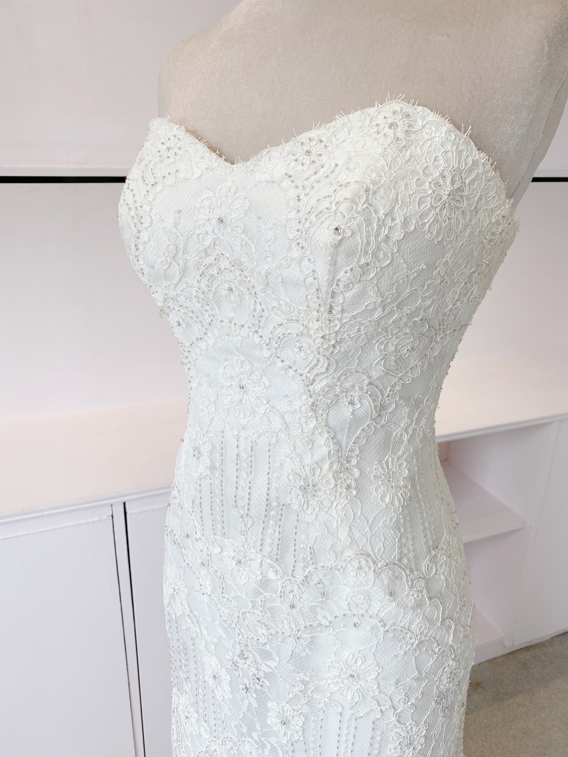 Martina Liana Strapless Lace
