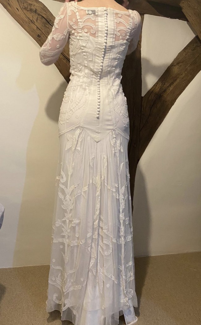 Alice Temperley Francine Tattoo Dress UK 10