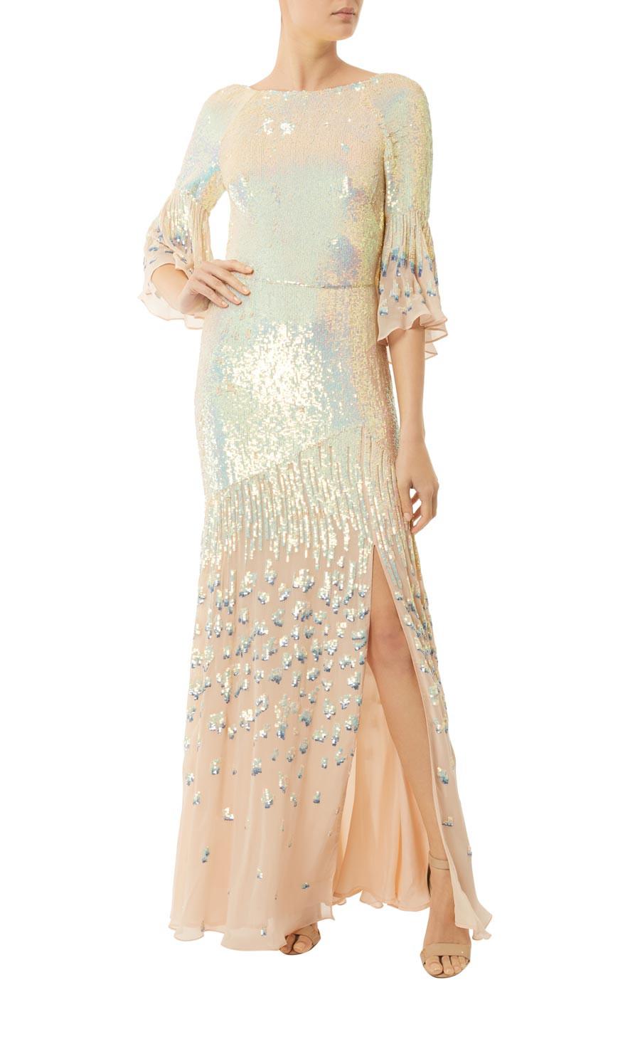 Alice Temperley Celestial Dress UK 12 - Beaded and Sequin Dress