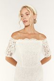 Oasis Lace Fishtail Dress