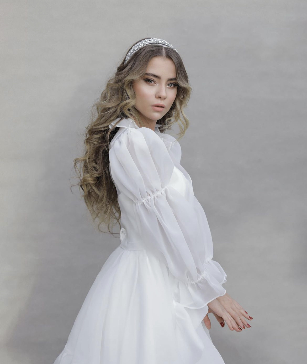 Wedding dress lace design