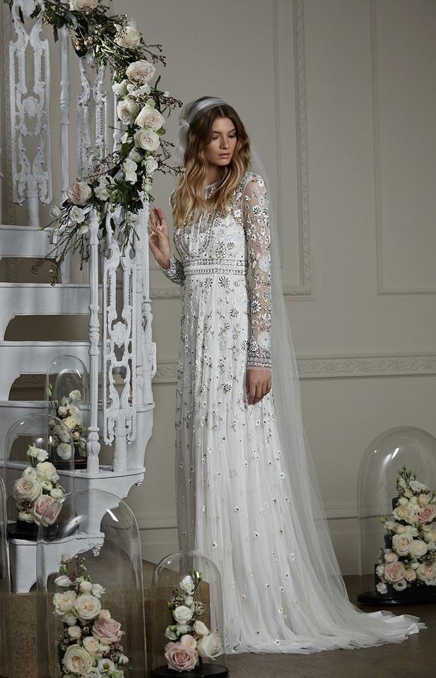 Needle & Thread Ivory Tabitha Vintage Wedding Dress