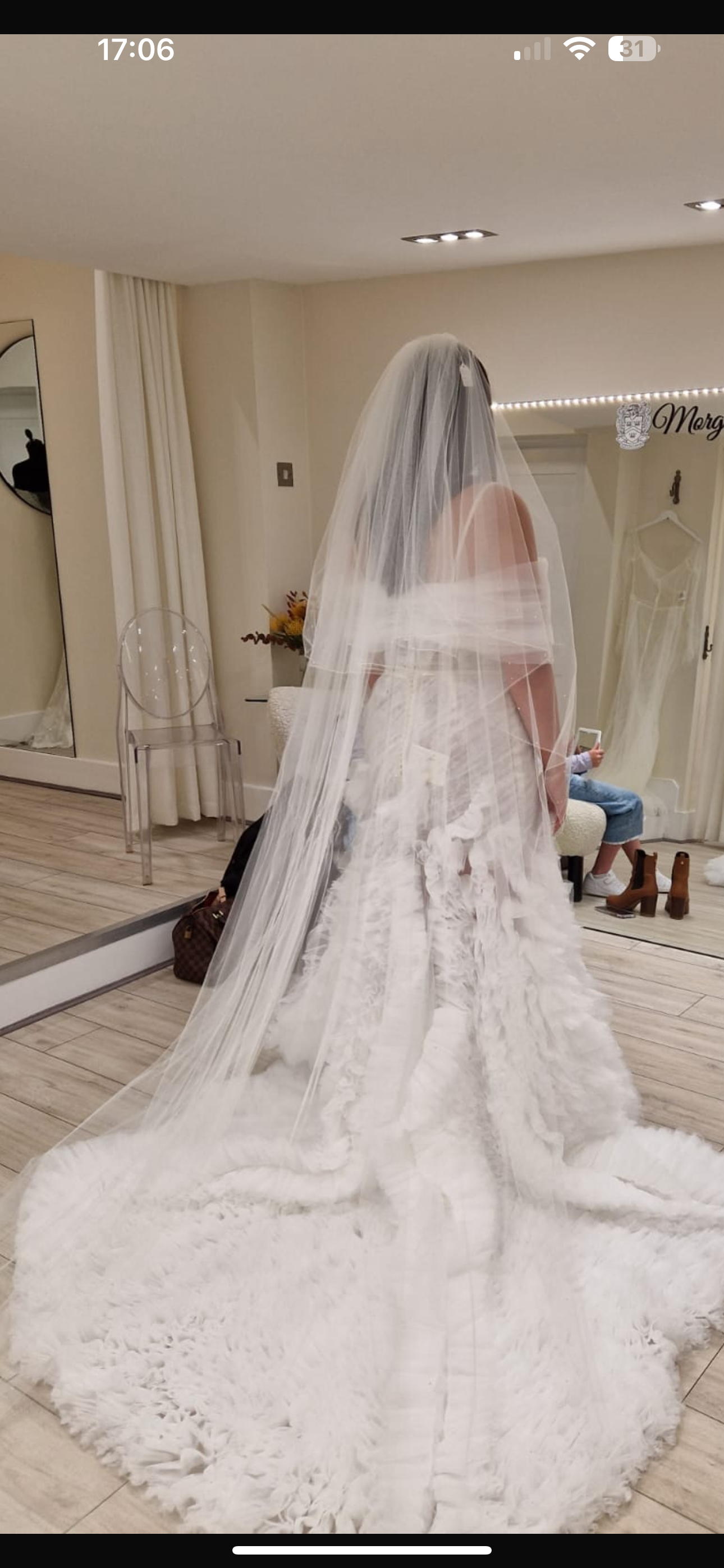 Brand new - never worn - Milla Nova Pixie Wedding Dress - Full