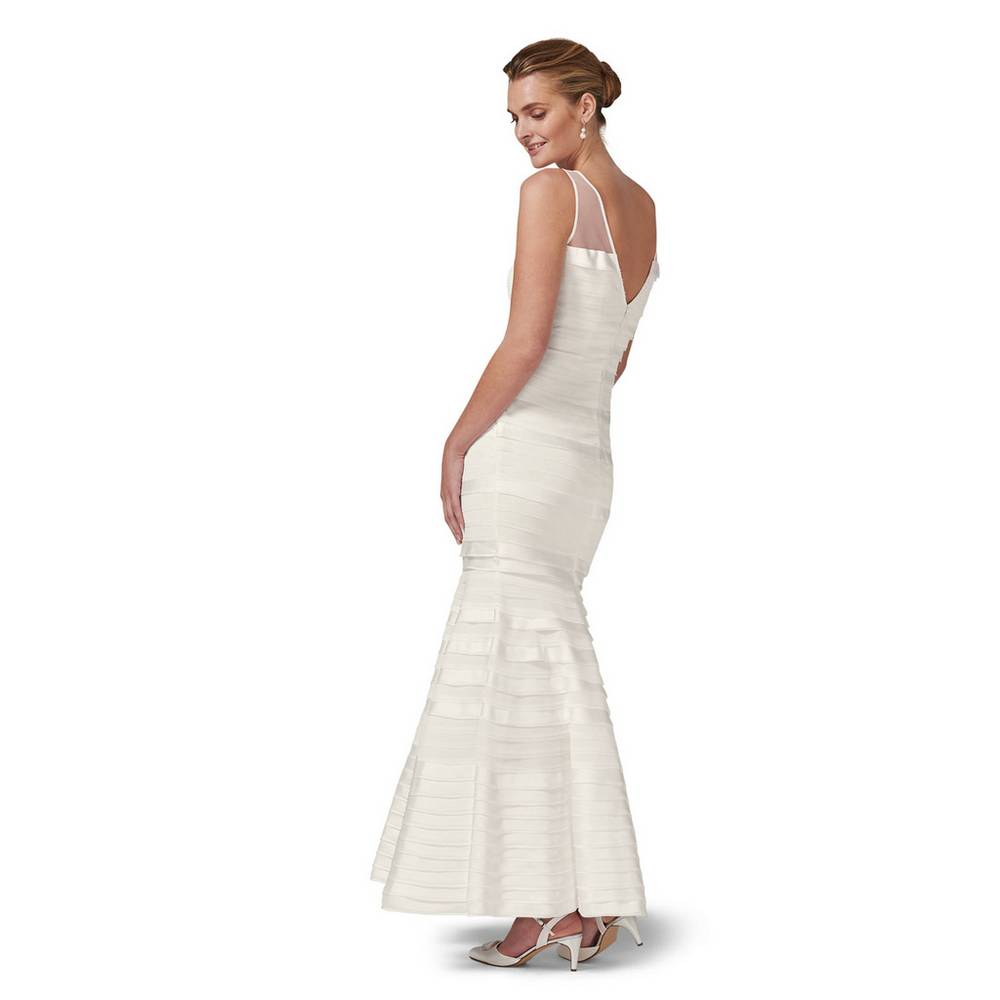 Fishtail wedding dress
