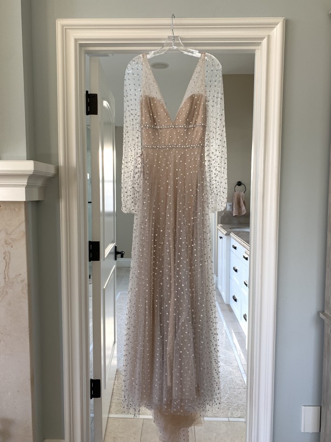 Lunella by Willowby by Watters - UK 8 - Gorgeous beaded gown