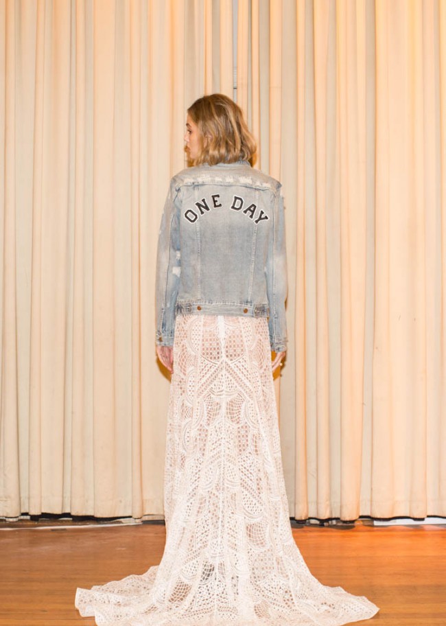 One Day Bridal Skirt - Maggie Skirt - Sample needs some work