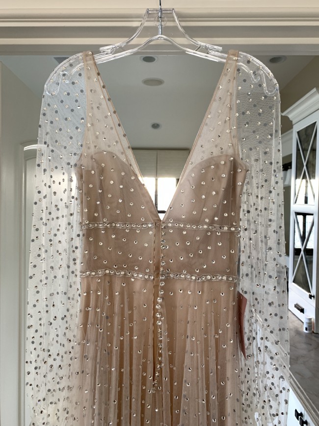 Lunella by Willowby by Watters - UK 8 - Gorgeous beaded gown