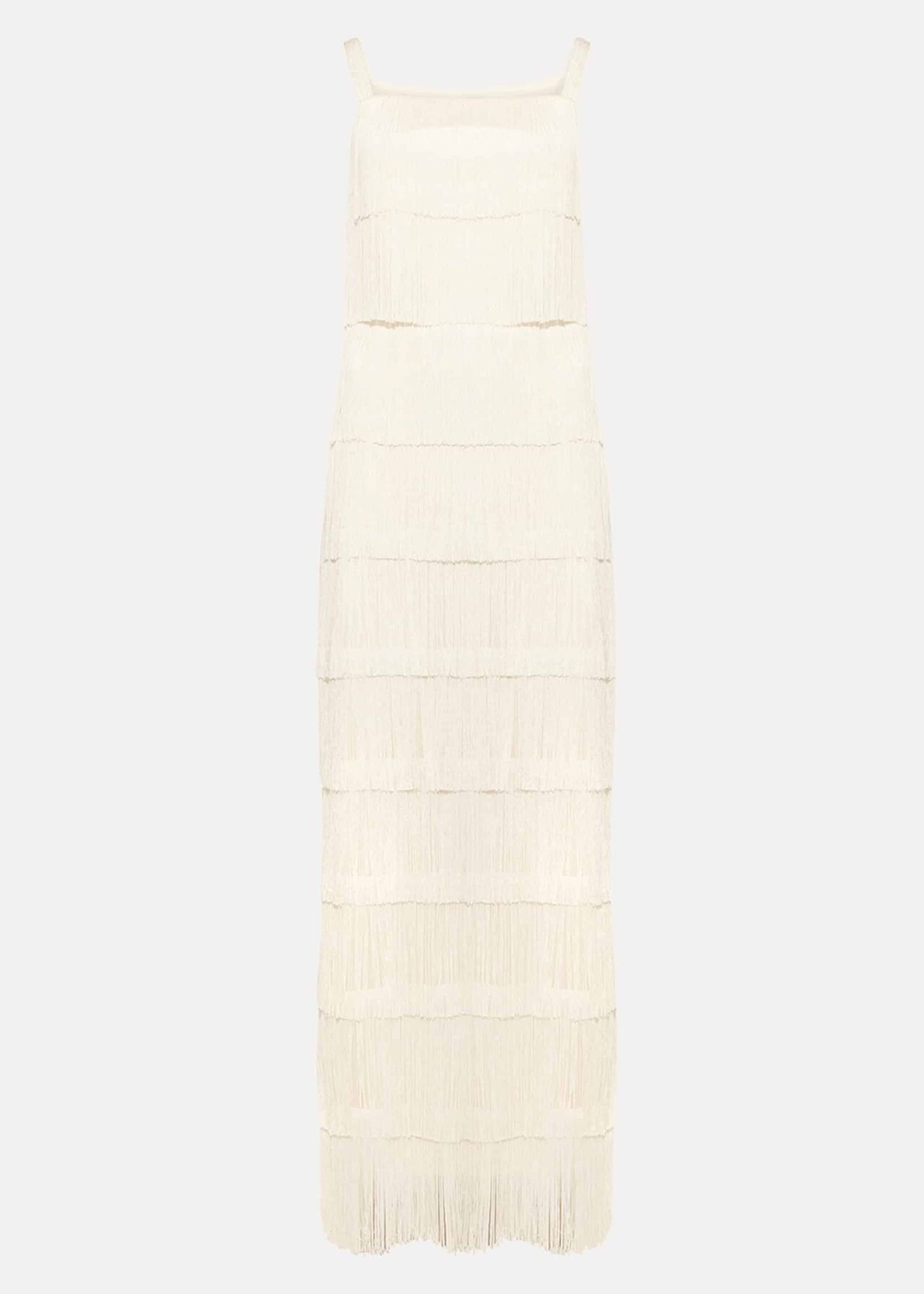 Fringe wedding dress