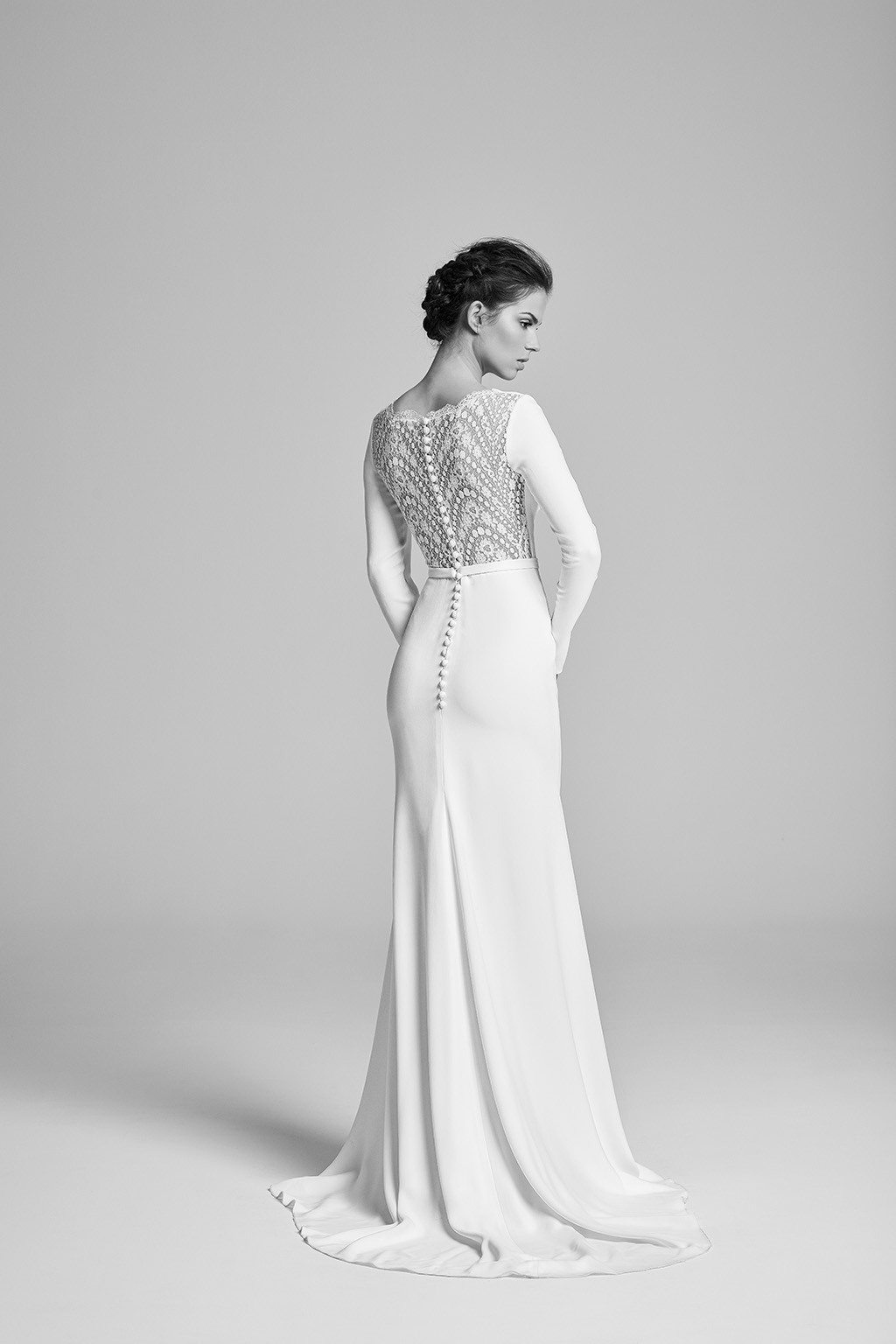 Suzanne Neville wedding dress