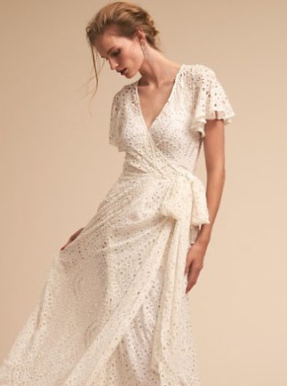 BHLDN Wedding Dress - Eco Style Dress UK 8