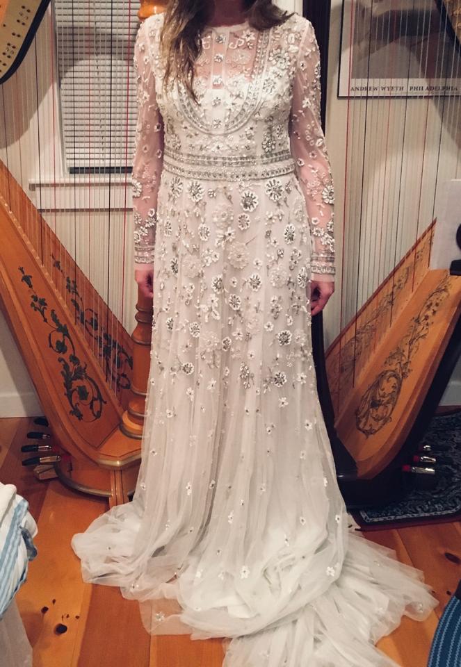 Needle & Thread Ivory Tabitha Vintage Wedding Dress