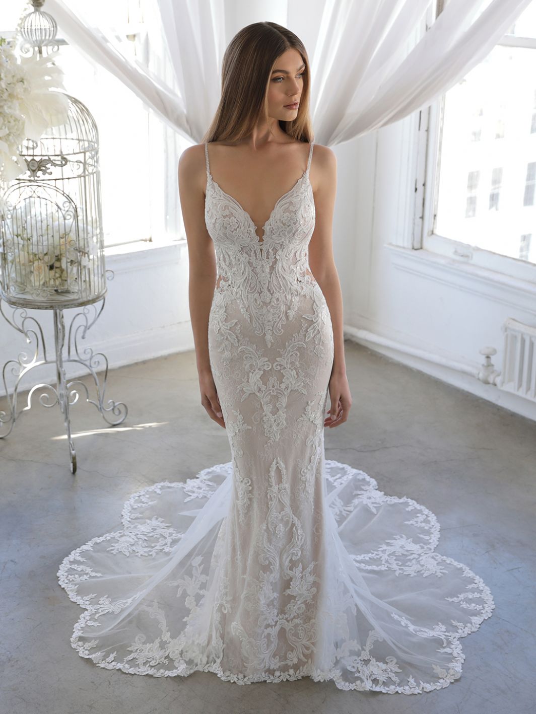 Blue by Enzoani - Owen Wedding Dress Ivory/Nude