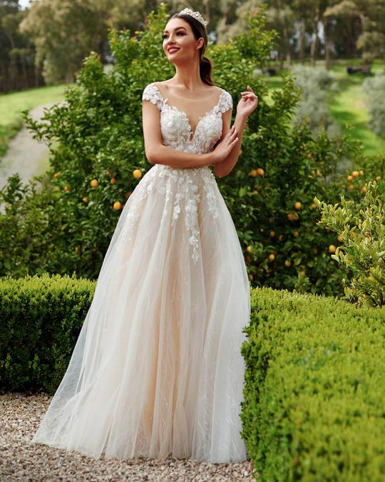 Christine Rossi wedding dress