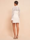 Stylist wedding mini dress